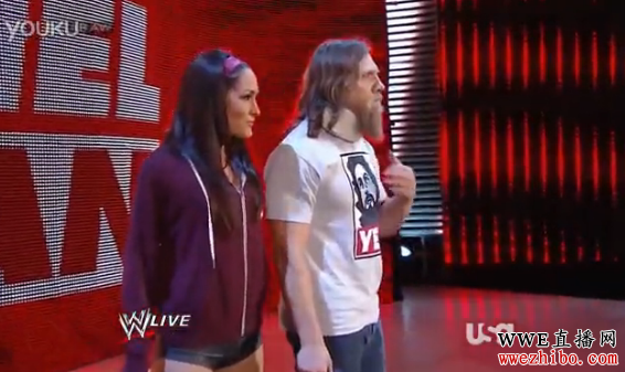 WWE女子摔跤冠军赛：Paige vs Brie Bella